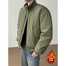 防水加棉加厚夹克教练飞行员短款外套棉衣男5D1199-TP48不，男装夹克，电商A102