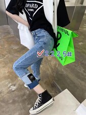 弹力显瘦牛仔裤，女装牛仔裤，菲库feiku