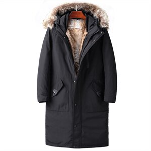 2020电商B247冬季新款派克服羽绒服高绒休闲中长款保暖1912-P1950图片