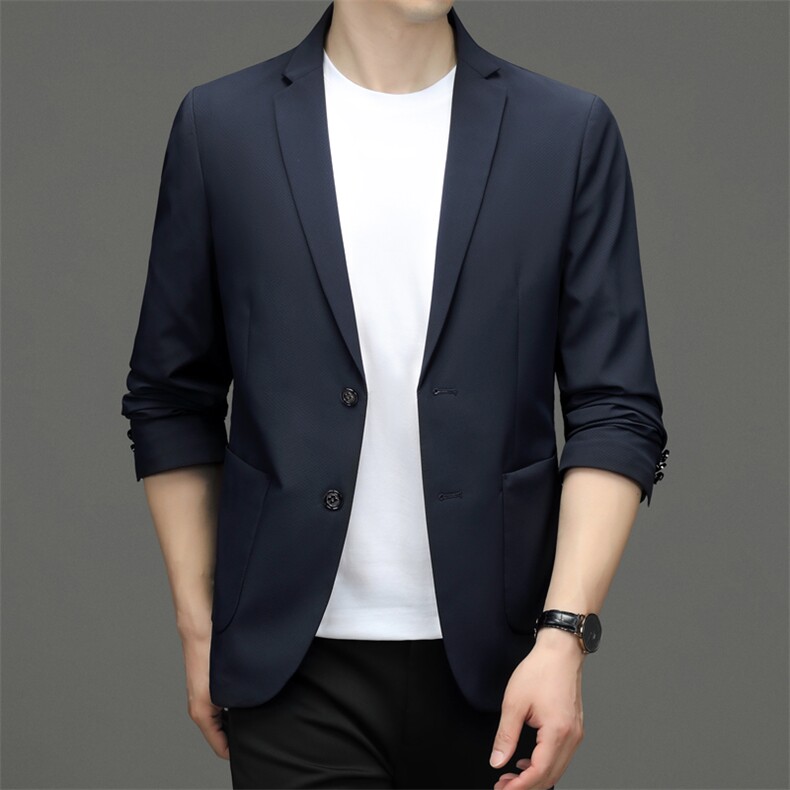 6018-102春秋款男士西服外套薄款商务休闲男装P185,男装西服,电商B360
