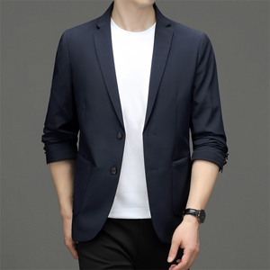 6018-102春秋款男士西服外套薄款商务休闲男装P185图片