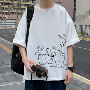 Q11136-P30 春夏季七分袖t恤男大码五分袖男短袖中袖图片