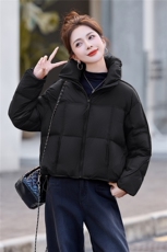 2025冬装新款简约时尚休闲高领白鸭绒羽绒服，女装羽绒服，歌伊格美