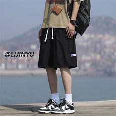 凉爽冰丝五分短裤百搭潮流美式垂顺宽松挺括DK512特批-17控39，男装牛仔裤，星座718-1