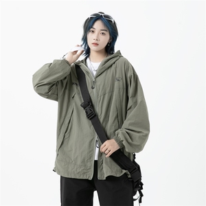 MA290-P57现货高质量双拉链户外机能薄款凉感连帽防晒衣男女同款图片