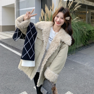 新款！保暖羊羔毛派克服工装外套2C133-6007-P255-K378图片