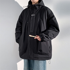 港风户外棉服连帽面包服休闲百搭棉衣保暖上衣MYM23-8745-P90，男装棉衣，星座717