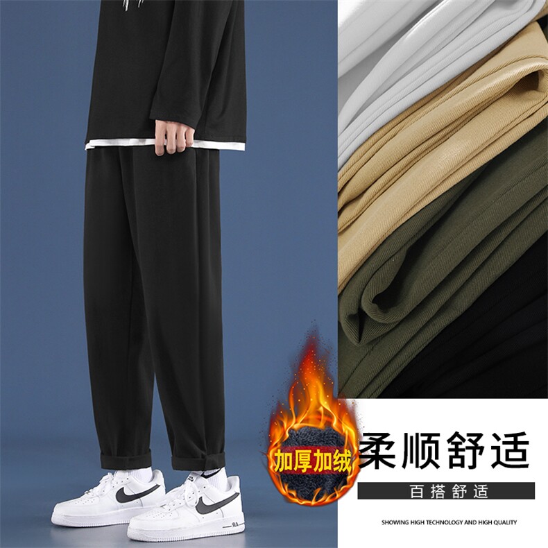 2023秋冬上新加绒潮流百搭休闲棉 K626特批34加绒特批42图片