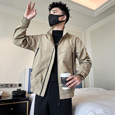 痞帅炸街高级感潮男士外套夹克社会小伙店主风301C-JK14-P98控138，男装夹克，星座301C（原B323）