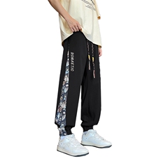 夏季男士新中式休闲裤时尚港风直筒裤K80-P25，男装休闲裤，星座209-1