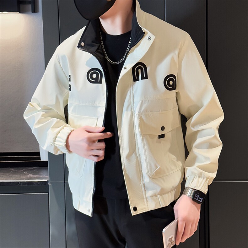 9905-P98控138春季新款社会小伙潮店主风夹克男,男装夹克,电商D327