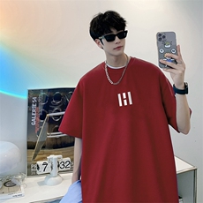 酒红色