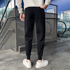 社会精神小伙春秋加绒卫裤运动束脚男裤DS-B249-KK96-P58-加绒P68，男装休闲裤，星座215（原电商B249）
