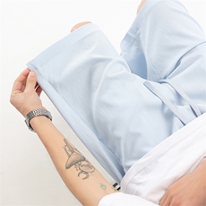 8XL-M特大码冰丝透气垂感短裤男篮球运动五分裤DK1507P30控48，男装牛仔裤，电商D206-1