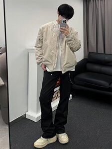 夹棉飞行服美式秋冬季新款外套 ZJ60 P78图片