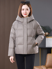 2025年冬季休闲时尚保暖羽绒服现货，女装羽绒服，婷轩阁