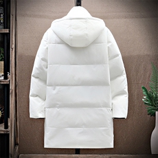 连帽轻薄潮牌日系短款外套修身学生白鸭绒羽绒服团体班服工作服，男装羽绒服，星座301D-5(原星座1415）
