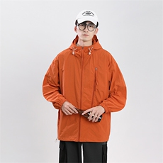 新款-休闲皮肤衣锦纶防晒50+时尚防嗮衣XZ301b-2-FS2311P48，男装防晒衣，星座301B-2（原A443-1）