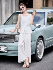 2879时尚气质无袖两件套装，女装套装/套裙，罗得堡