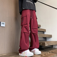 酒红色