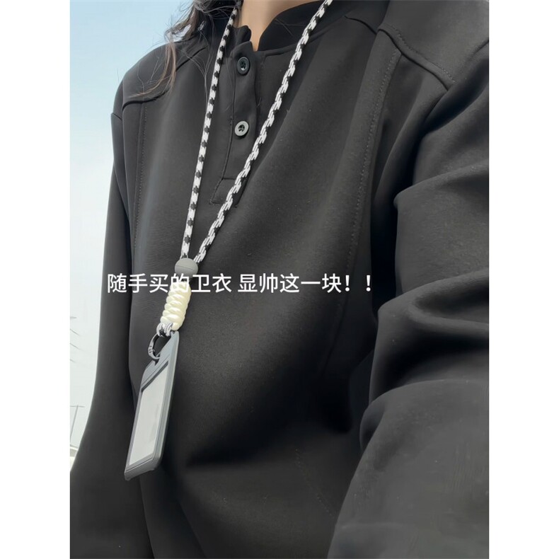 XZ809A/FK04/特P19270克华棉亨利领长袖T恤卫衣,男装T恤,星座809A(原222-1)