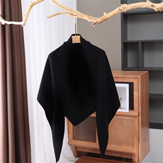 春秋三角形纯毛镂空披肩时尚百搭通勤，披肩，九月九羊绒