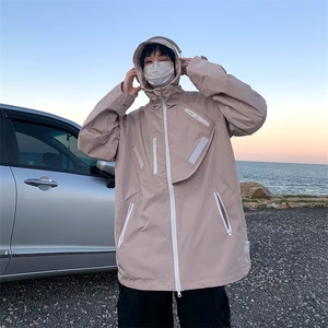 设计感机能风美式户外冲锋衣外套男女潮牌ins小众高街J988-P63图片