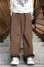 春秋季日系复古重磅水洗纯棉休闲裤子男女宽松潮牌百搭工装裤子，男装休闲裤，星座505-2（原电商A260-1)