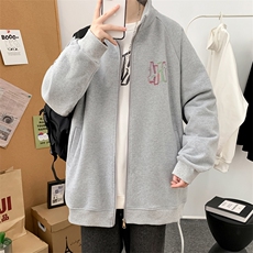 Y9903P48港风外景秋季休闲立领开衫卫衣个性几何印花，男装卫衣，电商A026-1