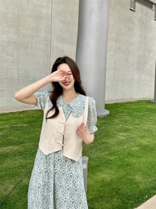 夏季新款 韩版碎花连衣裙图片