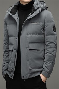 中年连帽羽绒服男冬季中年爸爸2023冬装休闲款外套YLL21070-P305，男装羽绒服，电商B212（原钱塘6029）
