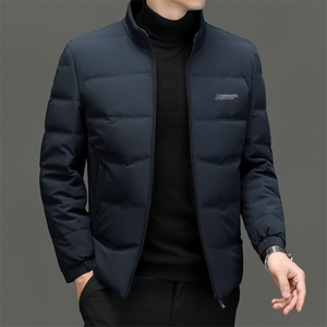BN23610钱塘2020-2商务简约冬季厚款中年男士90鸭绒羽绒服P190图片