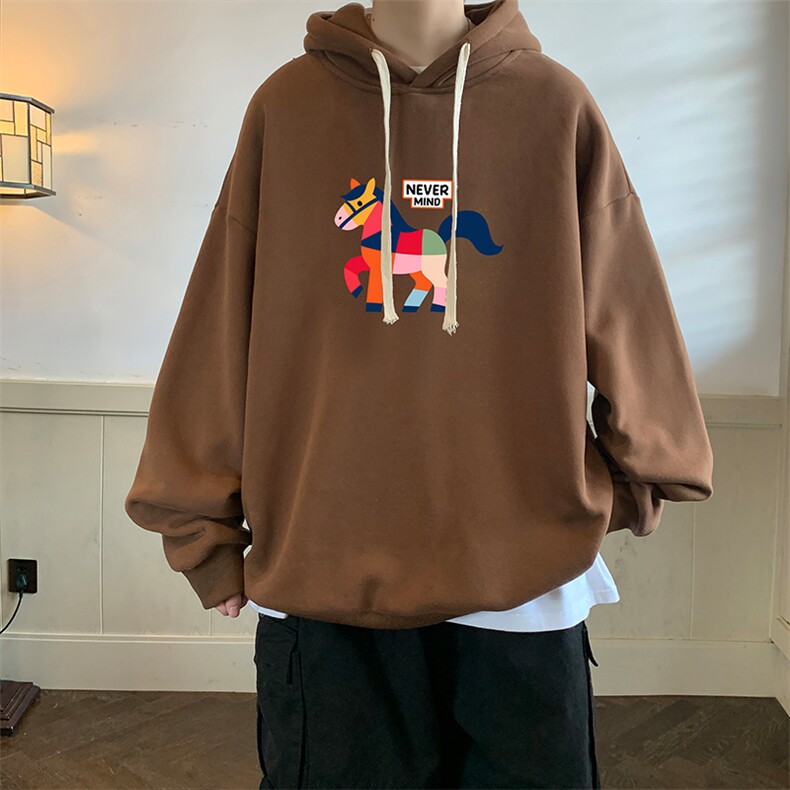 连帽卫衣男大码胖子帽衫大号运动服WY2458-P35,男装卫衣,电商A040