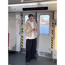 网图大理石座山雕棉服男美式cleanfit加绒连帽外套MY81848-特P105，男装棉衣，星座1007（原301D）