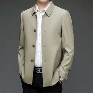 ZL2230秋冬新款2023年男士休闲长袖翻领夹克外套P90图片