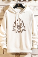纯棉连帽卫衣男大码运动帽衫宽松薄WY2361-P35加绒款-P40砖墙，男装卫衣，电商A040A