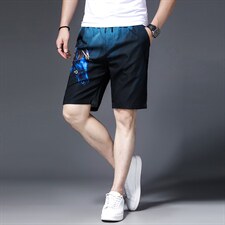 冰丝薄款短裤男2023新款薄款夏季潮牌外穿五分裤休闲时尚百搭男装，男装休闲裤，电商B212（原钱塘6029）