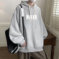 连帽卫衣男大码运动服帽衫外套WY2253-P35加绒款-P40，男装卫衣，电商A040