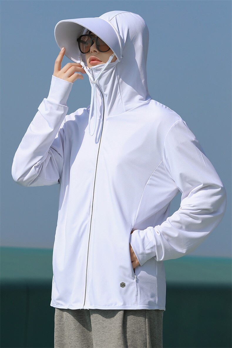 2023夏上新冰感长袖防晒衣潮可拆卸帽檐纯色上衣外套男9109-P45,男装防晒衣,电商A441-1