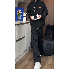 TZ102170/100户外冲锋衣冲锋裤套装男飞机扣夹克外套休闲裤两件套，男装夹克，电商基地A050