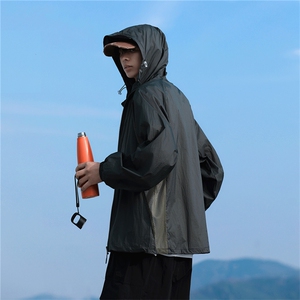 2024夏季潮牌速干冰丝防晒服户外轻薄透气防晒衣男现货 W8188-P40图片
