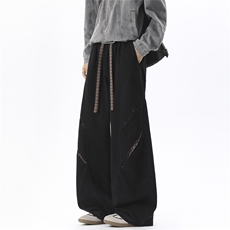 K7706/特P55显高弯刀休闲裤男，男装休闲裤，电商D202