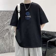 纯棉短袖t恤男大码半袖打底衫宽松体恤衫DX17274-P20大皂风，男装T恤，电商A040