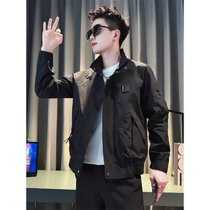 1506-1/JG541/P60春秋季2025新款潮牌痞帅男装长袖秋款男款夹克图片