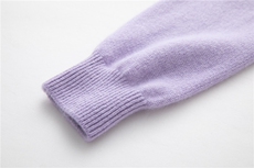 2025年秋季时尚百搭通勤简约休闲加厚圆领开衫，女装羊绒衫，轩妮羊绒