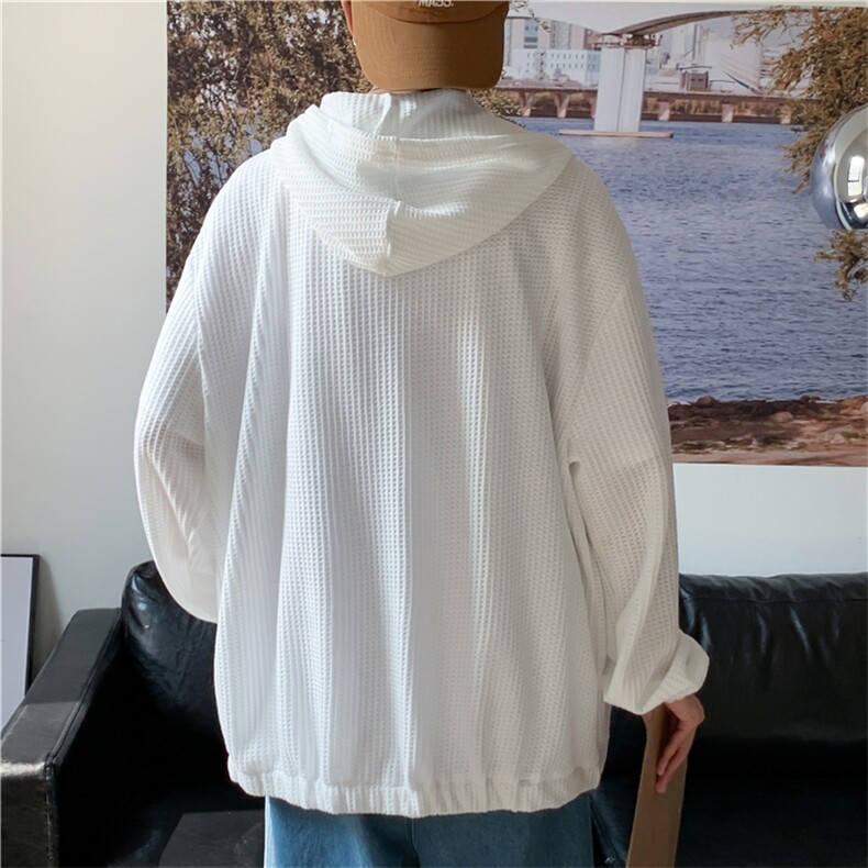 夏季防晒衣男宽松潮流情侣装外套ins港风连帽夹克上衣服F8505-p40,男装夹克,星座1008