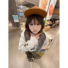 美式高街潮牌女生开衫长袖2025秋季新款小恶魔卫衣刺绣上衣外套，女装短外套，星座601-1