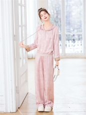 春夏重工气质高级感运动休闲原创设计刺绣新中式复古两件套，女装套装/套裙，梦依杭