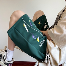 数据款夏季涂鸦户外运动五分裤美式潮流百搭休闲短裤CK32*P25，男装牛仔裤，星座511-1