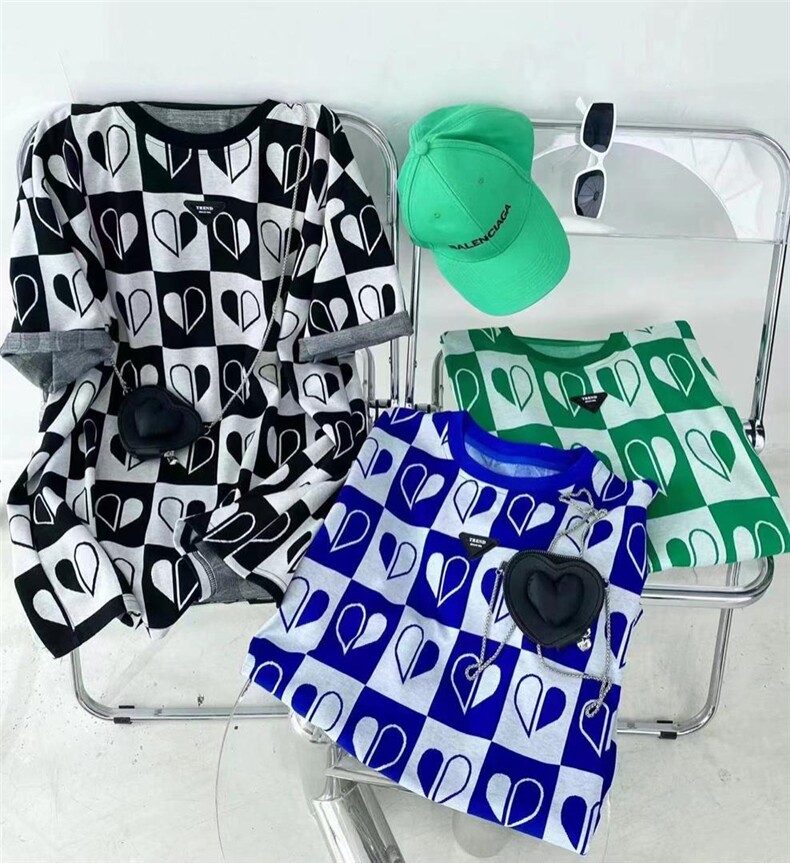 新款棋盘格T桖，其它，欧力尼(6F)